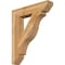 Ekena Millwork Funston Slat Rough Sawn Bracket, Western Red Cedar, 6"W x 32"D x 38"H BKT06X32X38FST06RWR - alternate 1